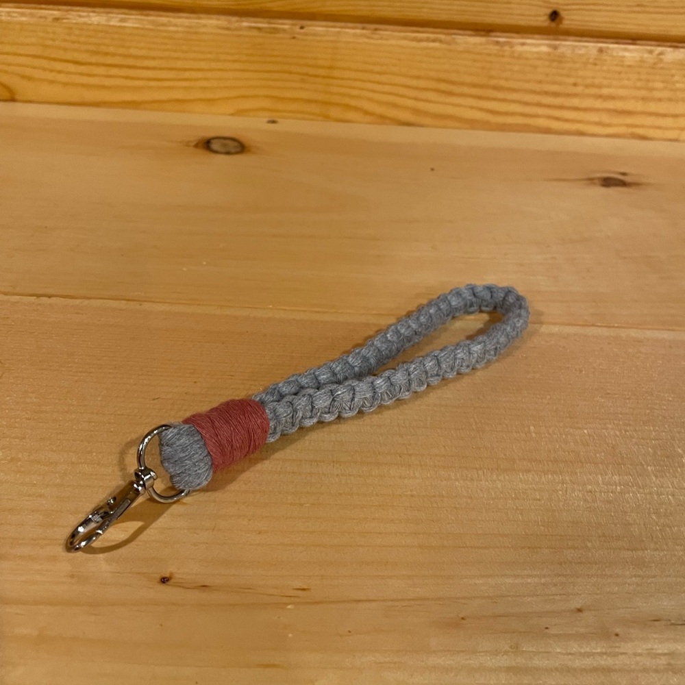 Handmade Wristlet Keychain